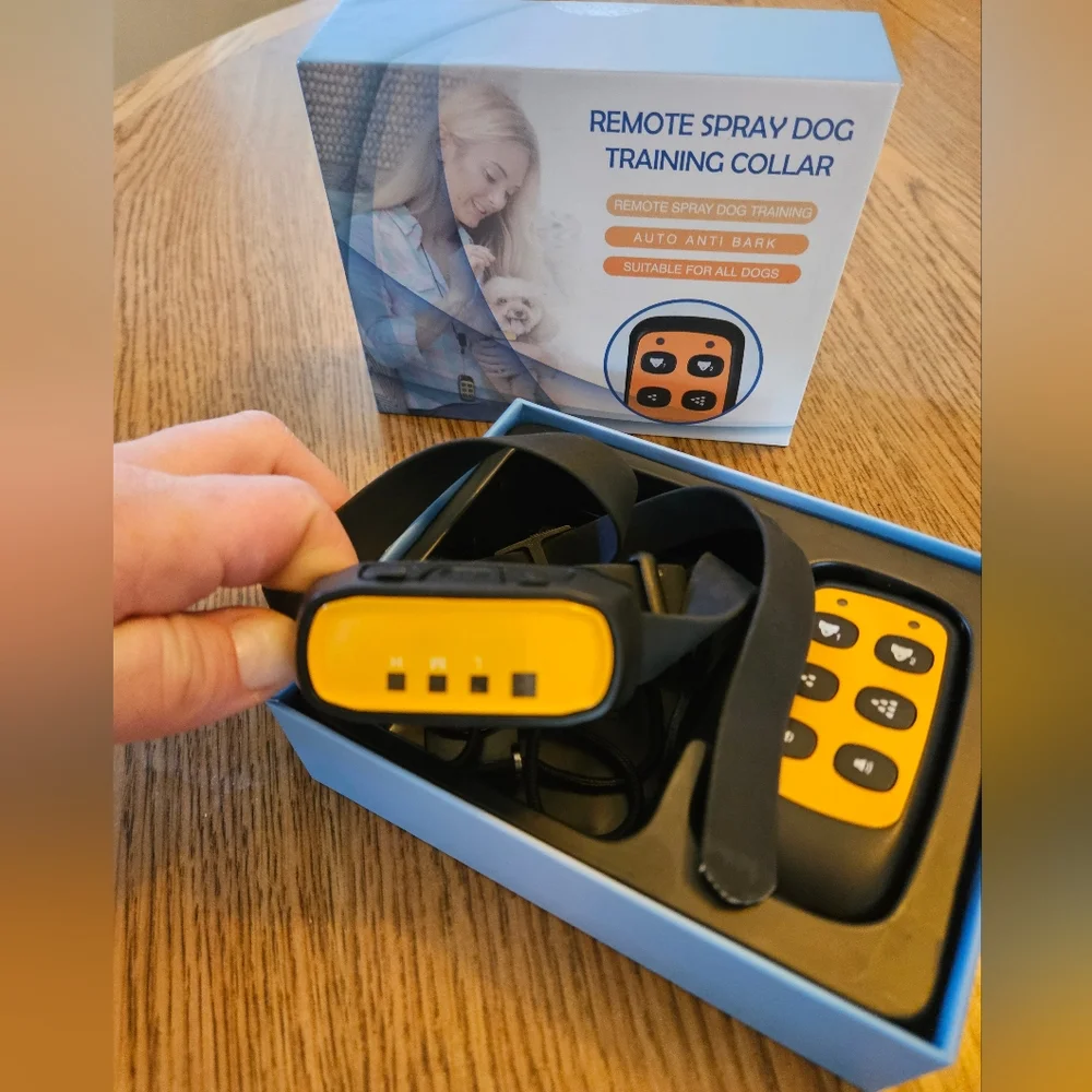Remote Spray Dog Training Collar